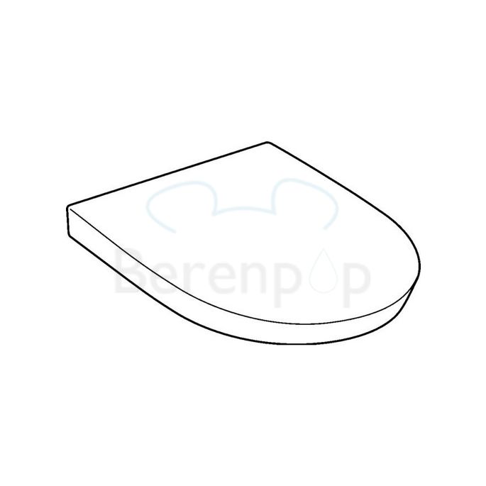 Geberit Flow 575950000 toilet seat with lid white
