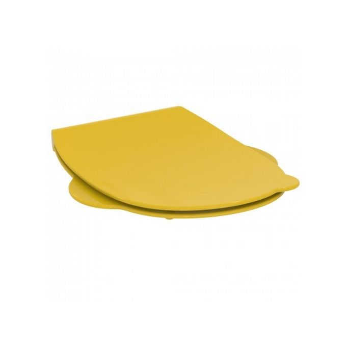 Ideal Standard Contour 21 Schools S453379 toilet seat with lid yellow