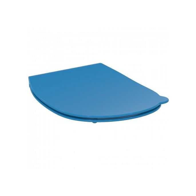Ideal Standard Contour 21 Schools S453636 toilet seat with lid blue