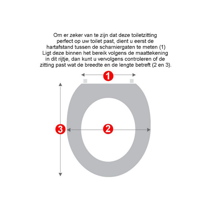 Pressalit Dania R37035-D92999 toiletzitting met deksel rood (RAL 3003)