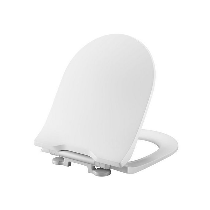 Pressalit Projecta D Solid Pro 1006011-DG4925 toilet seat with lid white polygiene