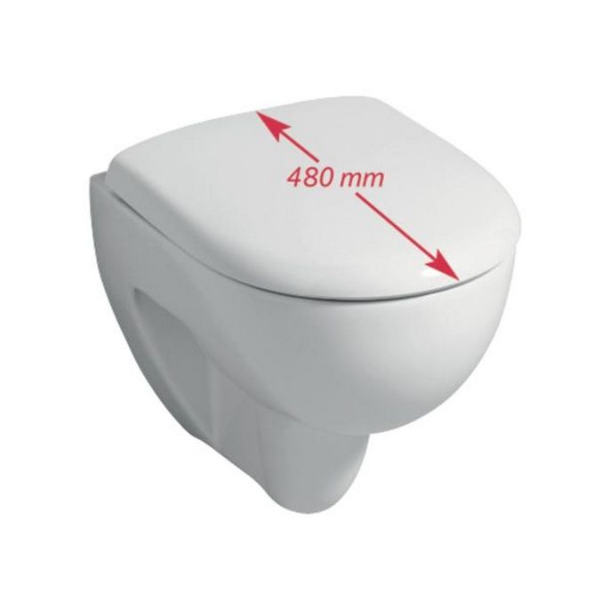 Keramag Renova Nr. 1 573025 toiletzitting met deksel wit