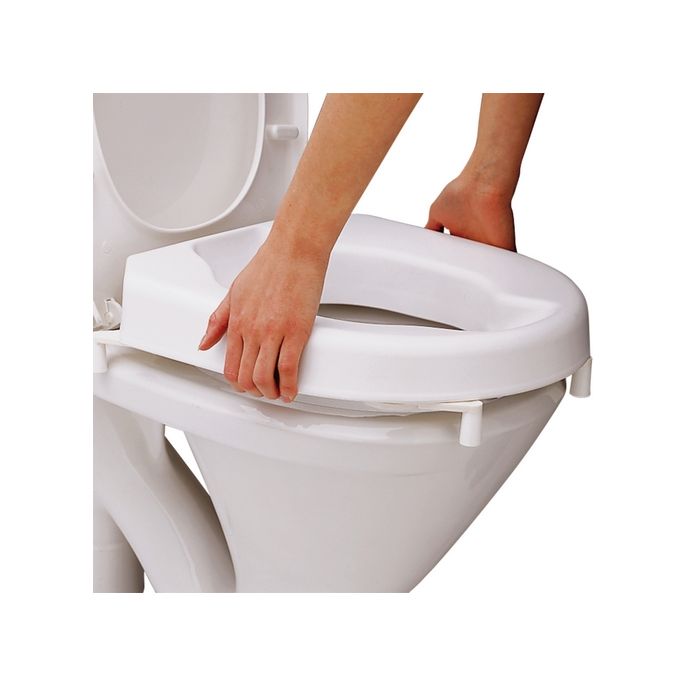 Etac Hi-Loo 80301065 toilet seat 6cm detachable white
