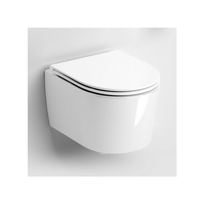 Clou InBe IB0406050 Toilettensitz mit Deckel weiß