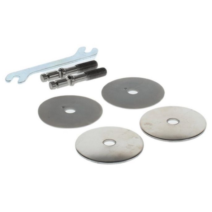 Villeroy en Boch Subway 3.0 92094661 set vaste scharnieren chroom