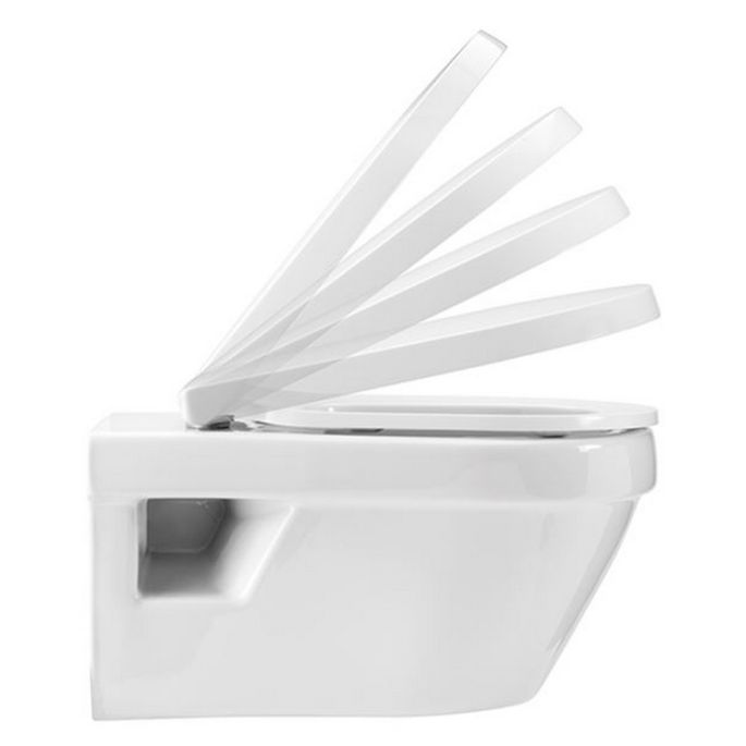 Pressalit Comfort D2 1050111-DK3999 toiletzitting met deksel zwart polygiene