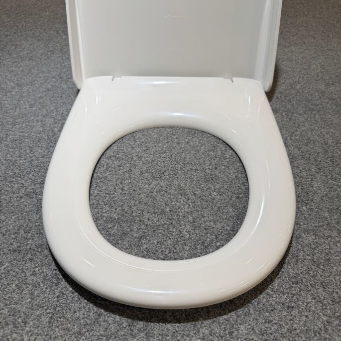 Sphinx 300 New Eurobase S8H50400000 OLW-24 toiletzitting met deksel wit (OUTLET)