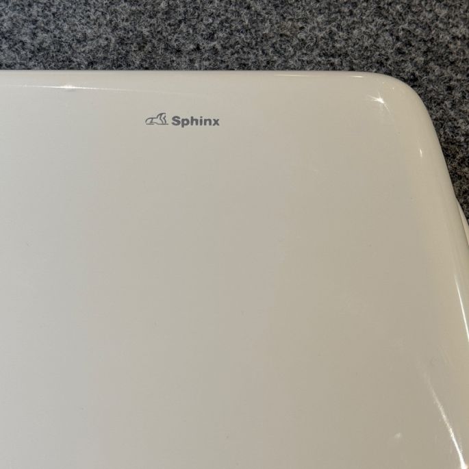 Sphinx Milano S8H5200R OLW-08 toiletzitting met deksel klassiek wit