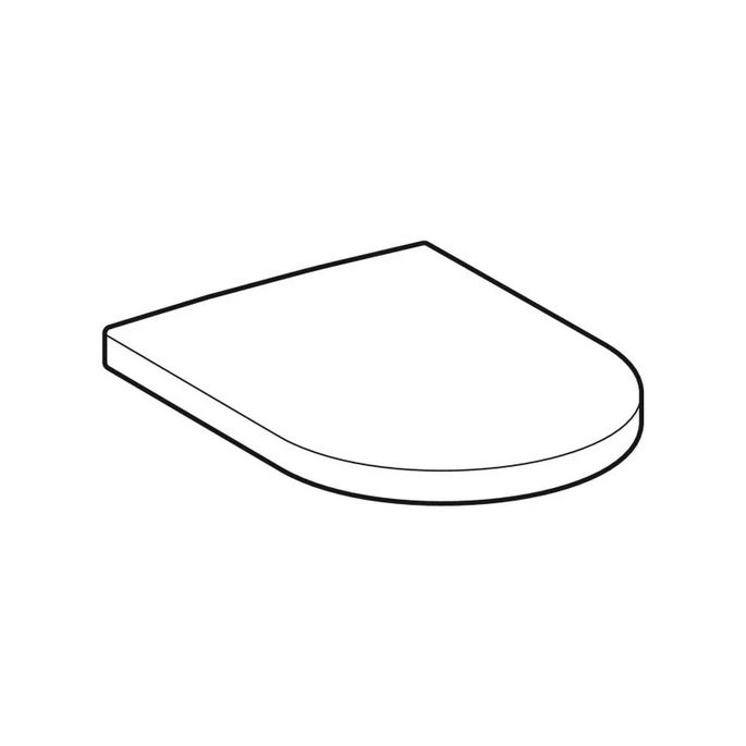 Geberit 300 Basic S8H51109000G toilet seat with lid white