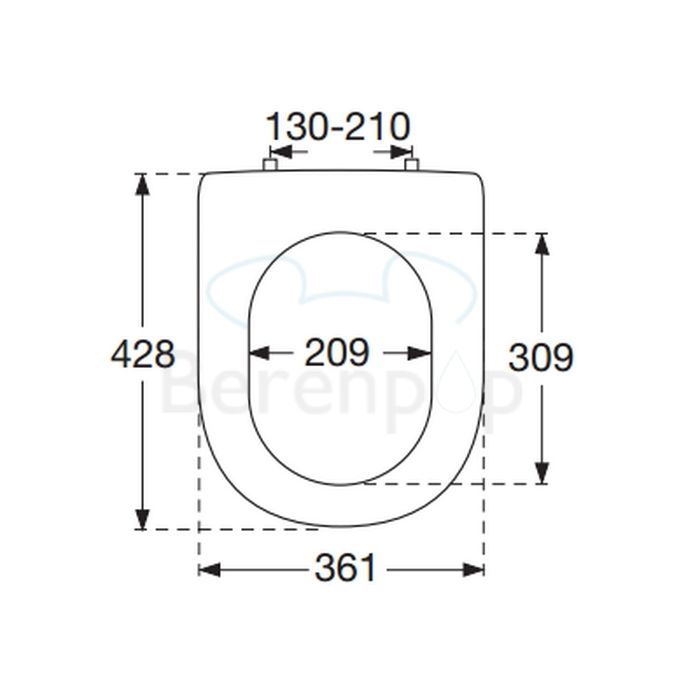 Villeroy en Boch Hommage 8809S1R2 toiletzitting met deksel wit (Star White CeramicPlus) *niet meer leverbaar*