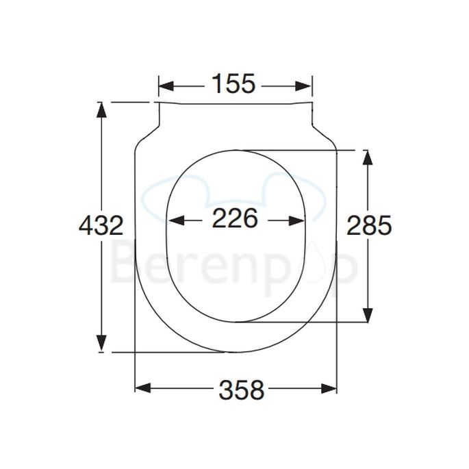 Villeroy en Boch Subway Slimseat 9M65S1R2 toiletzitting met deksel wit (Star White CeramicPlus) *niet meer leverbaar*