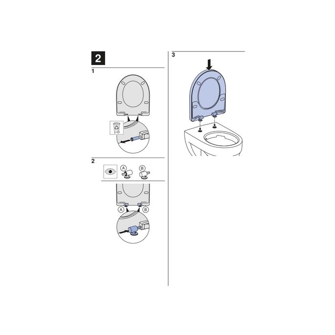 Geberit Icon 574130000 toiletzitting met deksel wit (OUTLET)