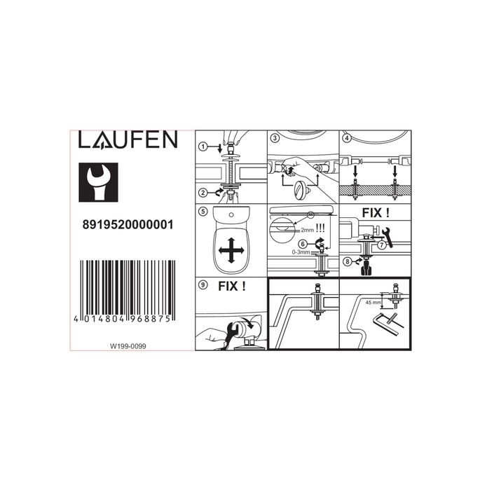 Laufen Pro 8919513000031 toilet seat with lid white