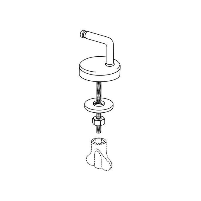 Pressalit Privilege 532000-UN3999 toiletzitting met deksel wit