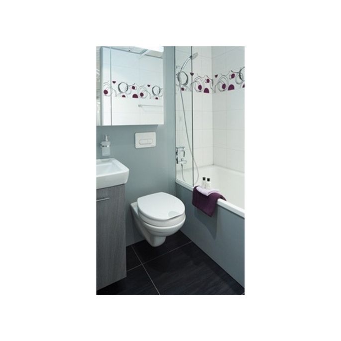 Diaqua Comfort 31169041 WC-Sitz mit Deckel (Höhe 5cm) weiß