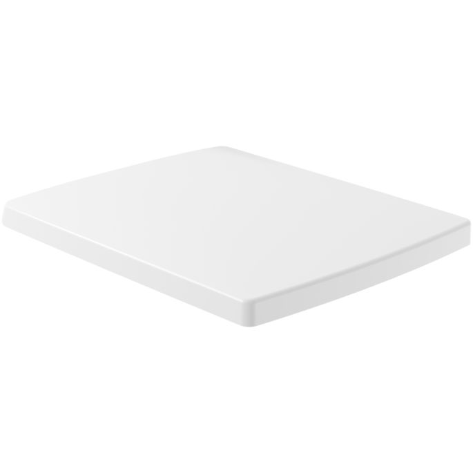 Villeroy en Boch Memento 2.0 8M24S1RW toiletzitting met deksel Stone White