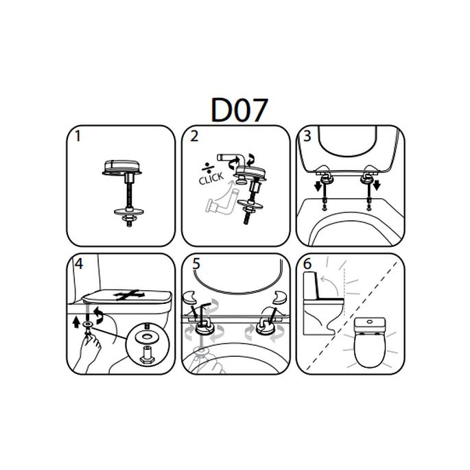 Pressalit 2000 124000-D07999 toiletzitting met deksel wit