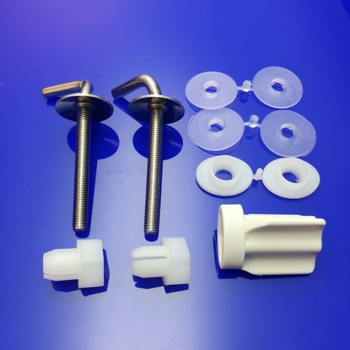 Duravit Duraplus 0061140000 scharnierset voor toiletzitting Duraplus 006570