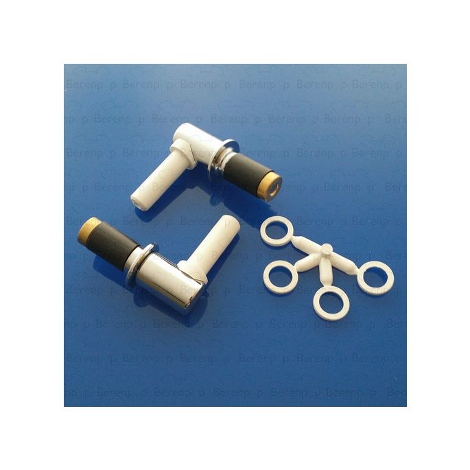 Geberit 597110000 set scharnieren chroom