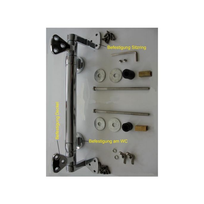 Ideal Standard Calla T2017AA scharnier set chroom