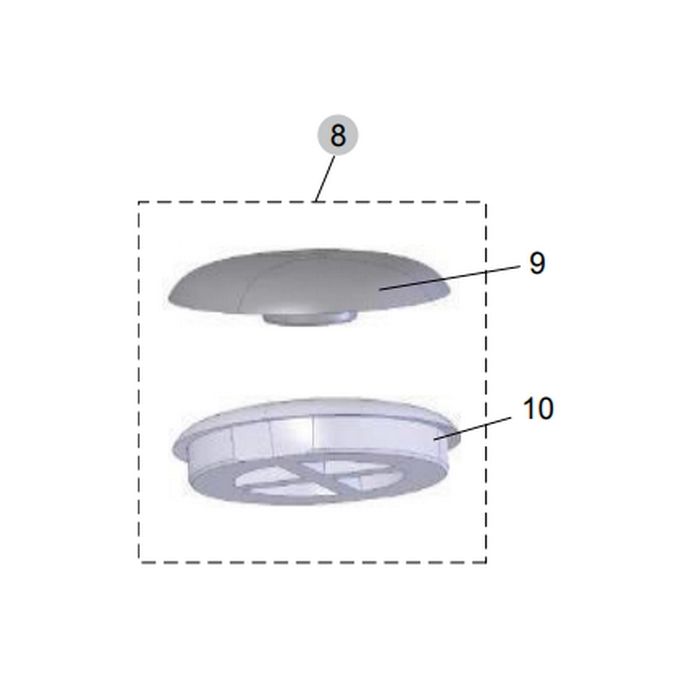 Ideal Standard Connect Air - Tesi TV04967 buffers rond