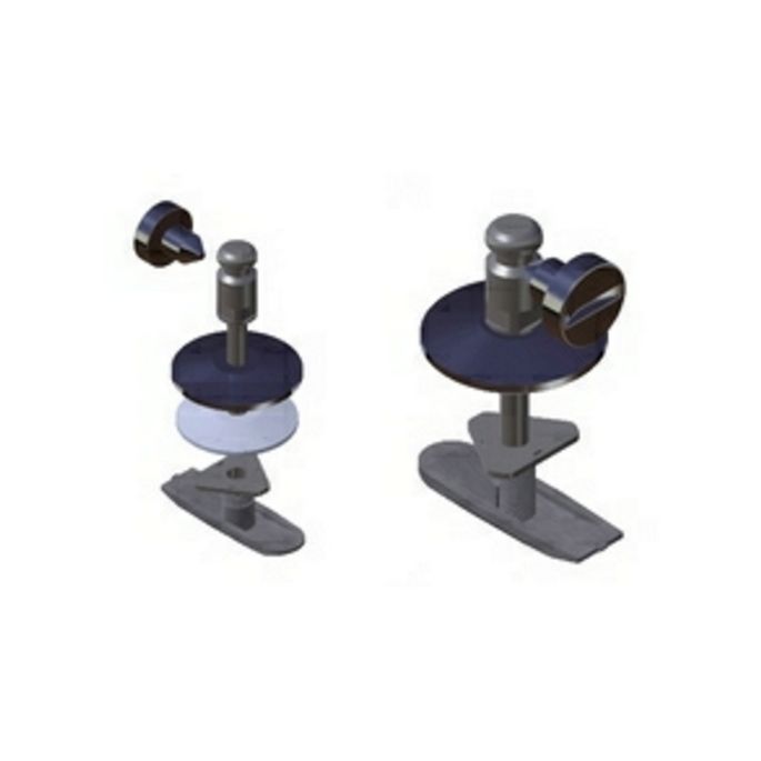 Laufen Palomba - Kartell by Laufen 8942250000001 bevestiging voor closetzitting