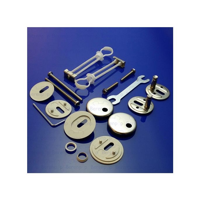 Pressalit D02999 345-Calmo-Delight-T Soft-T Soft D set verstelbare scharnieren chroom