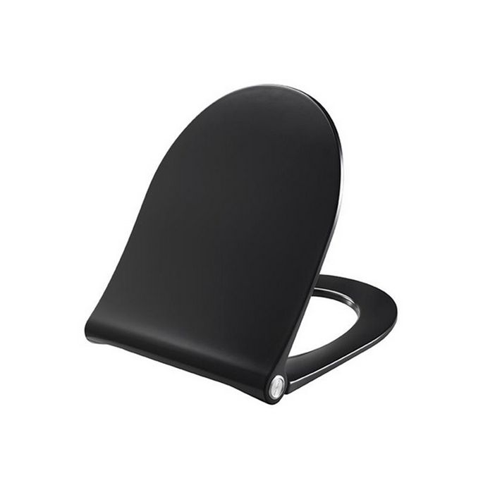 Pressalit Sway D 934001-BL6999 toiletzitting met deksel zwart