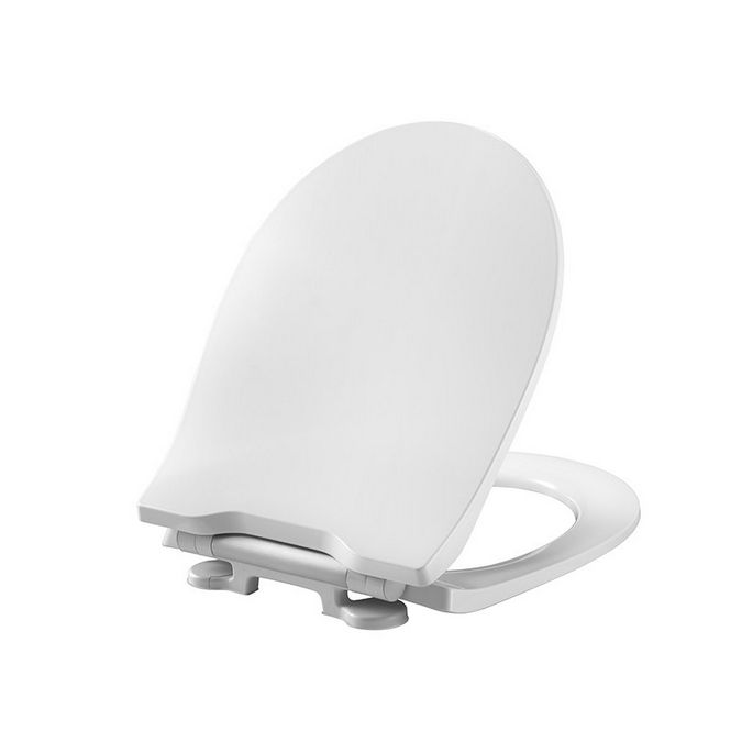 Pressalit Projecta Solid Pro 1002011-DG4925 toiletzitting met deksel wit polygiene