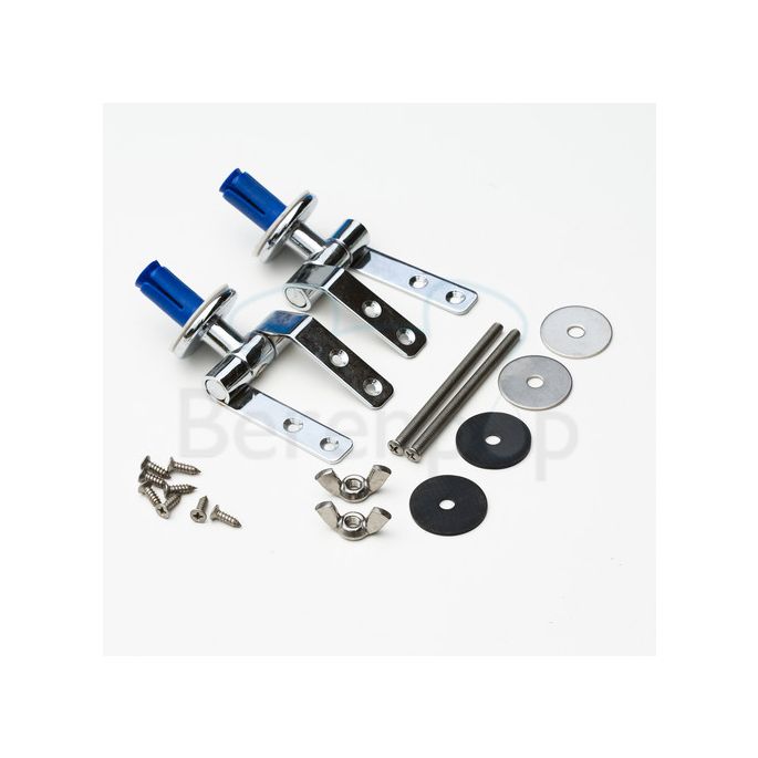 Sphinx 420 S8H95900R set van 2 scharnieren voor toiletbril chroom *niet meer leverbaar*