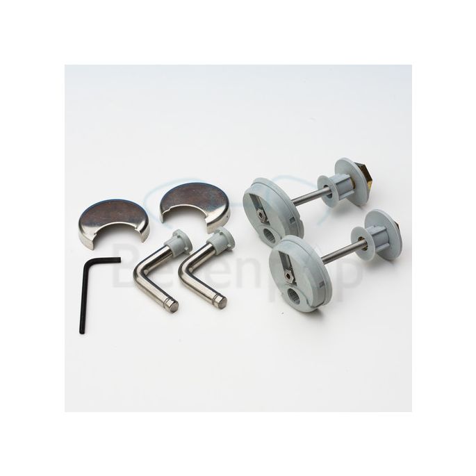 Sphinx 48 verkort en Eurobase softclose S8H71016A90 set van 2 scharnieren chroom *niet meer leverbaar*