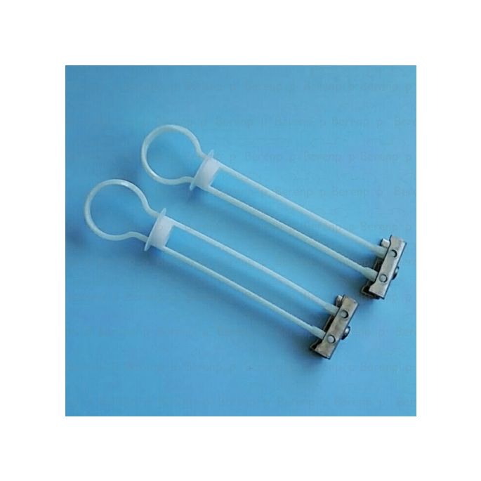 Pressalit + Villeroy en Boch A9173 / 92189600 set van 2 stuks scharnieronderdelen