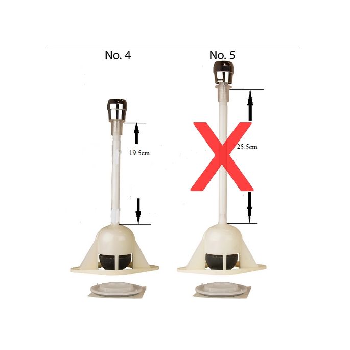 Sphinx S8H703000 uitstroommechanisme No. 4 *niet meer leverbaar*