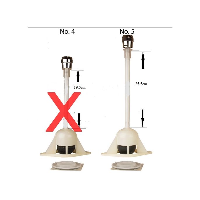 Sphinx S8H704000 uitstroommechanisme No. 5 *niet meer leverbaar*
