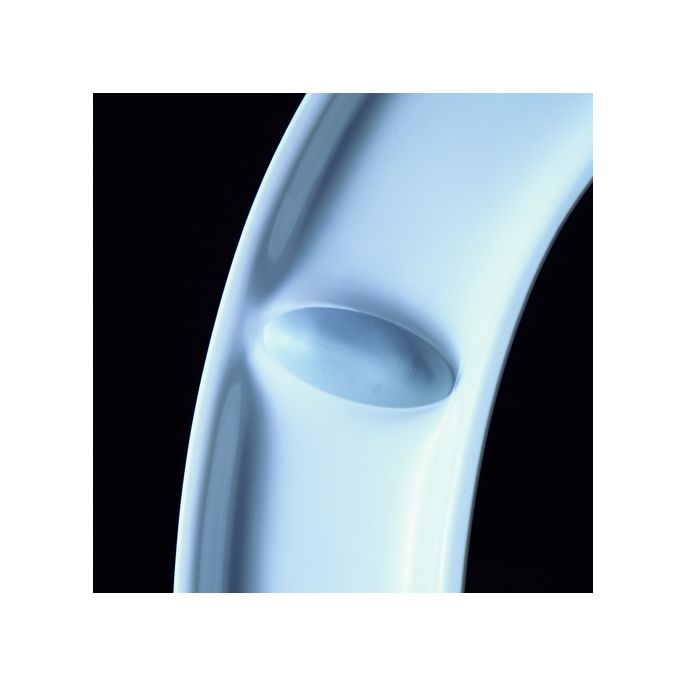 Pressalit T2 316000-UN4999 toiletzitting met deksel wit