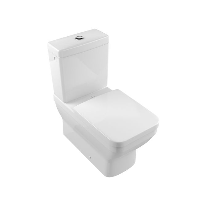Villeroy en Boch (Omnia) Architectura 9M606101 toiletzitting met deksel wit