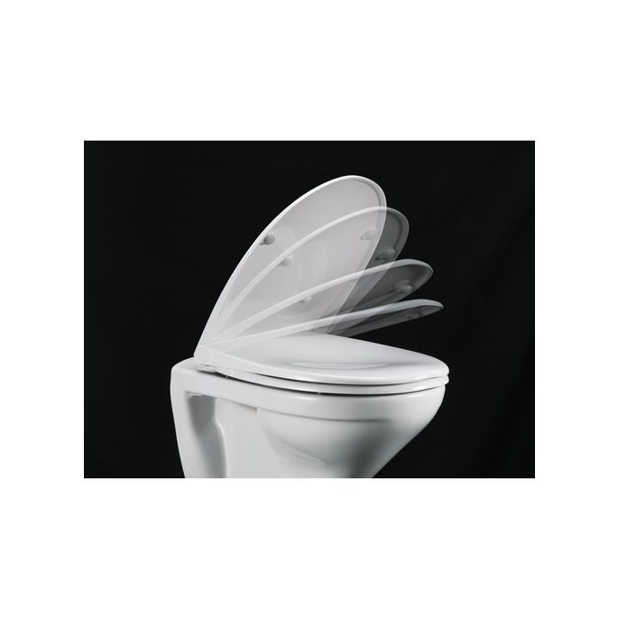 Pressalit Scandinavia PLUS 758068-D05999 toiletzitting met deksel bermuda