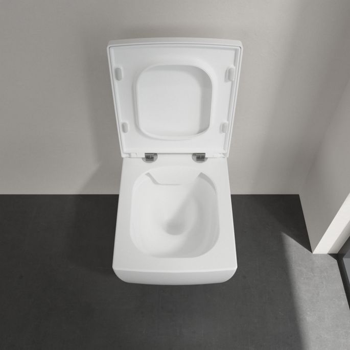 Villeroy en Boch Memento 2.0 8M24S101 toiletzitting met deksel White Alpine