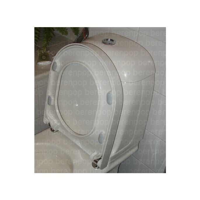Pressalit 3 voor Sphinx Ravenna 684000-D38999-SPH toiletzitting met deksel wit *niet meer leverbaar*