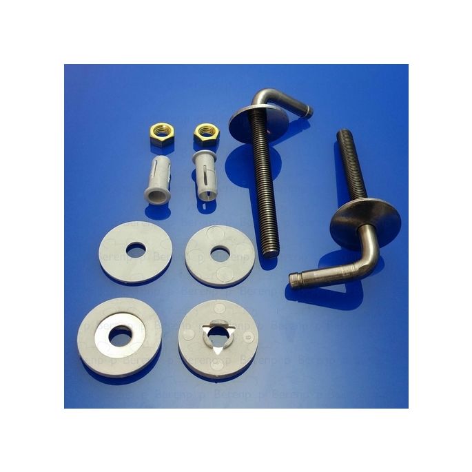 Pressalit BG4P999 1000 set vaste scharnieren chroom