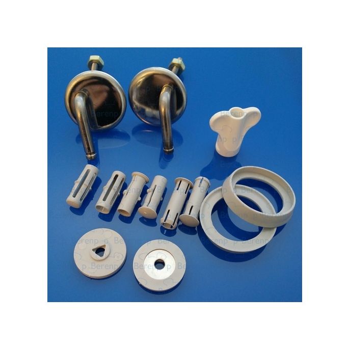 Villeroy en Boch Grangracia 88220161 set verstelbare scharnieren chroom