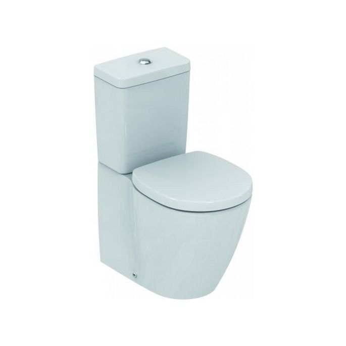 Ideal Standard Connect Space E129101 toiletzitting met deksel wit