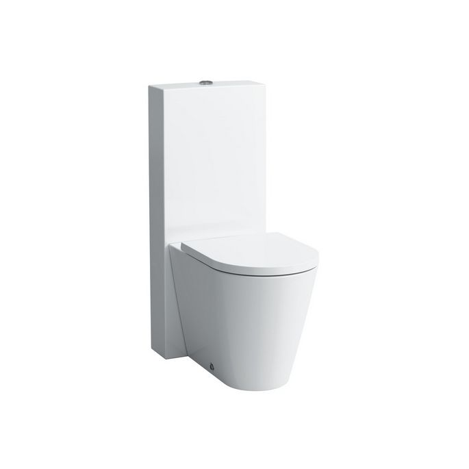 Laufen Kartell by Laufen 8913317570001 toiletzitting met deksel mat wit *niet meer leverbaar*