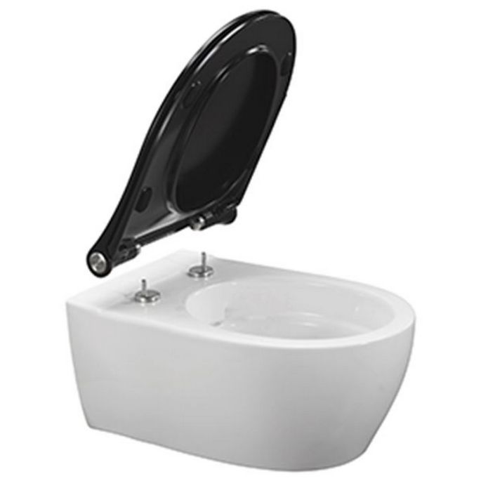 Pressalit Sway D 934230-BL6999 toiletzitting met deksel mat wit