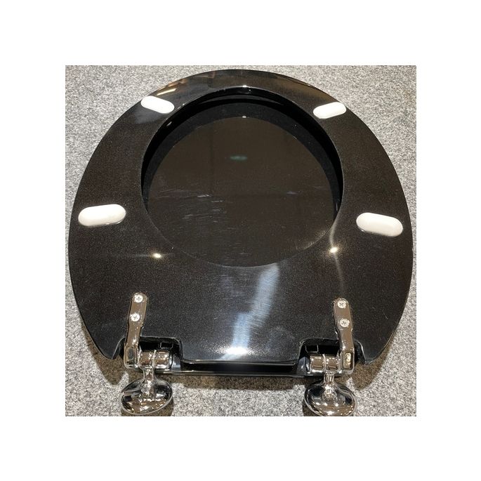 Sphinx Atlantic S8H5A000220 OL-223 toiletzitting met deksel zwart (OUTLET)