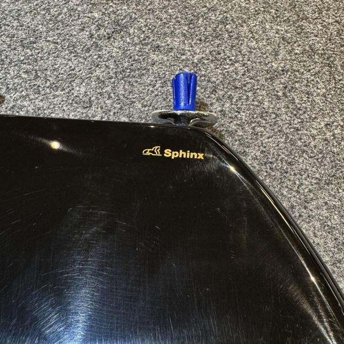 Sphinx Atlantic S8H5A000220 OLW-26 toiletzitting met deksel zwart (OUTLET)