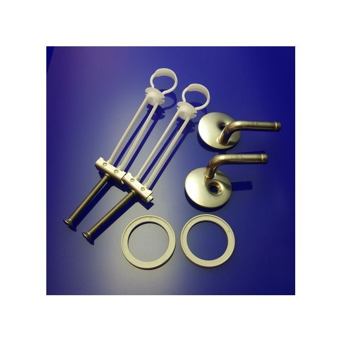 Villeroy en Boch Hommage 92205261 set verstelbare scharnieren chroom *niet meer leverbaar*