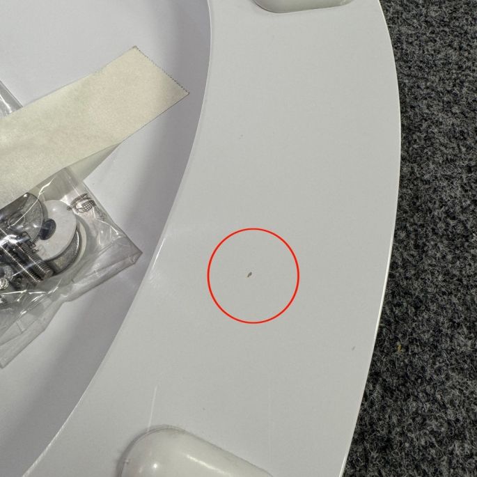 Sphinx Milano S8H5200R000 OL-230 toiletzitting met deksel wit (OUTLET)