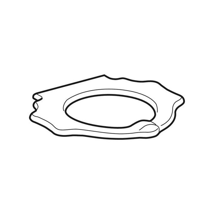 Geberit 300 Kids 573370000 turtle design toiletzitting (kinderzitting) zonder deksel wit (OUTLET)