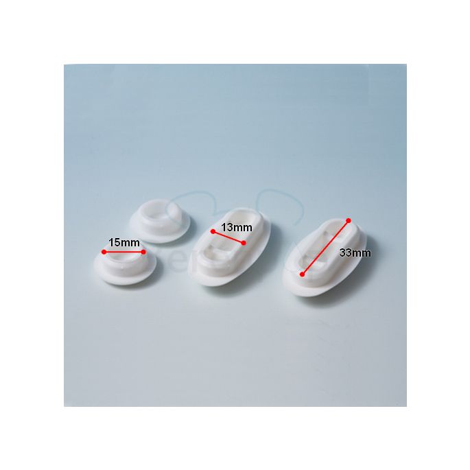 Sphinx S8H78502000 buffers 2 stuks rond en 2 stuks ovaal voor toiletzitting Sphinx 300 *niet meer leverbaar*